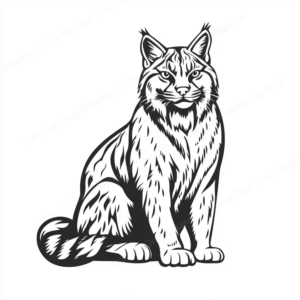Bobcat Vector Graphic preview