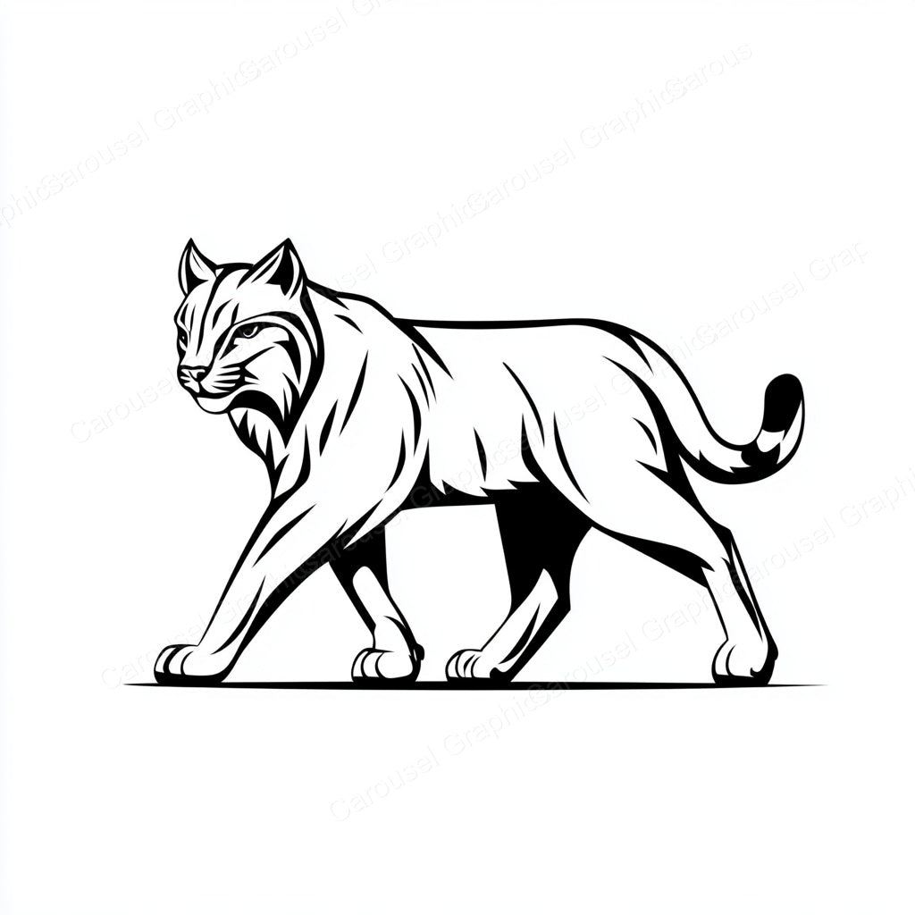 Bobcat Vector Graphic preview