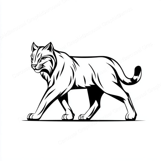 Bobcat Vector Graphic preview