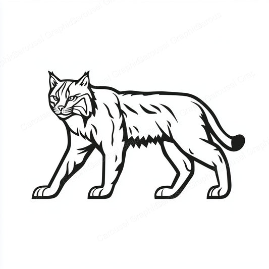 Bobcat Vector Graphic preview