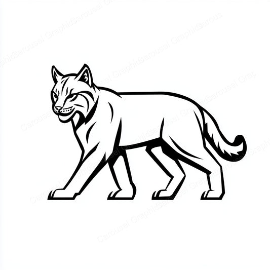 Bobcat Vector Graphic preview