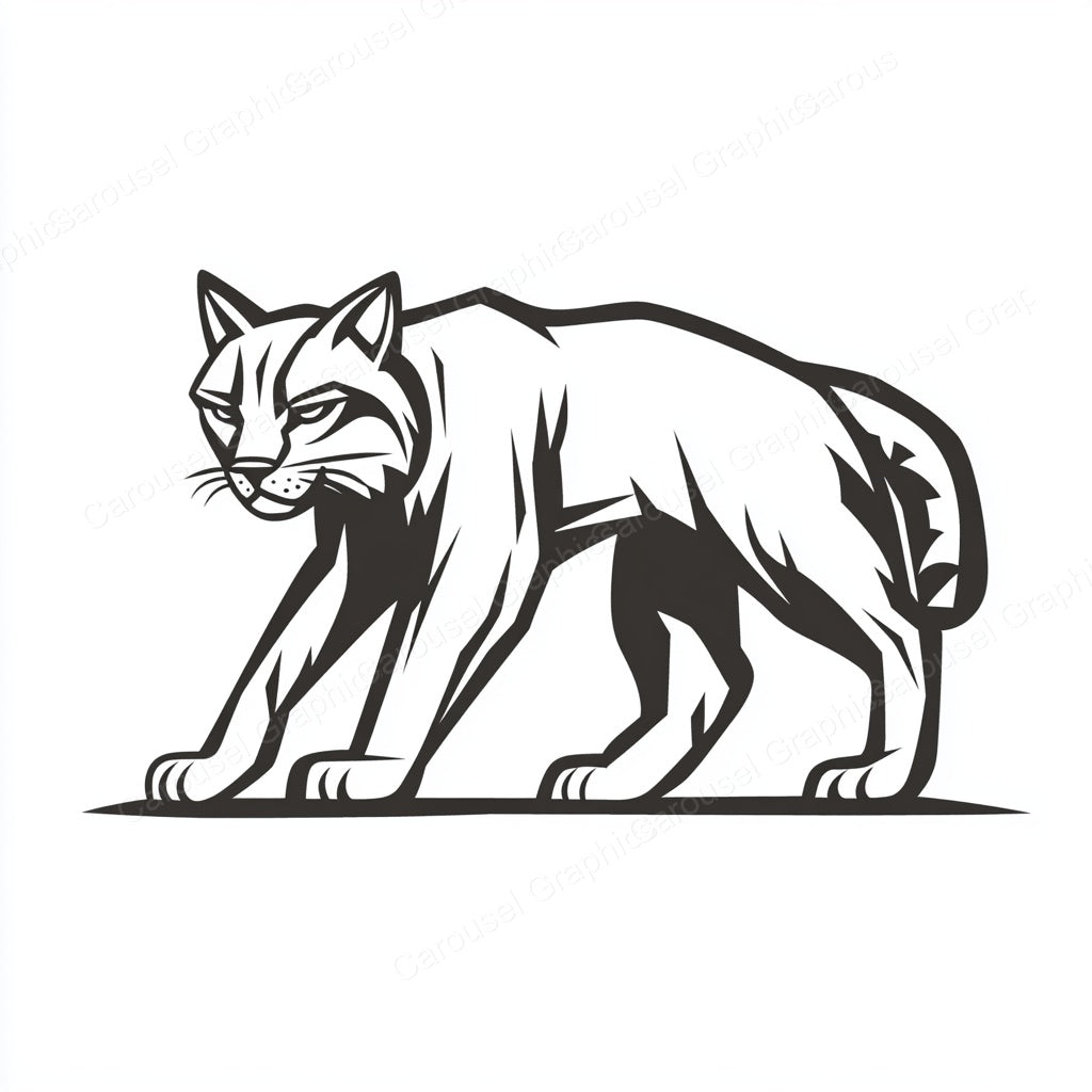 Bobcat Vector Graphic preview