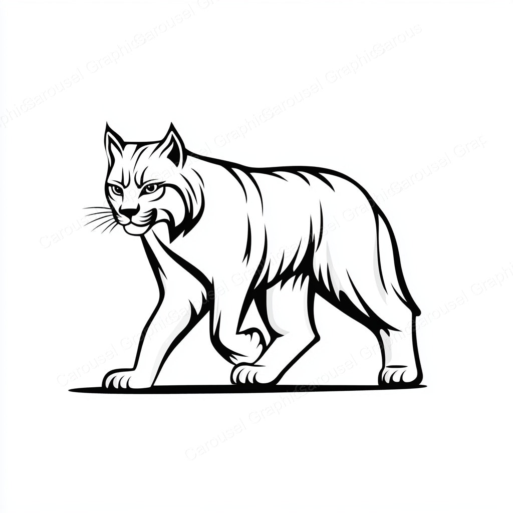 Bobcat Vector Graphic preview