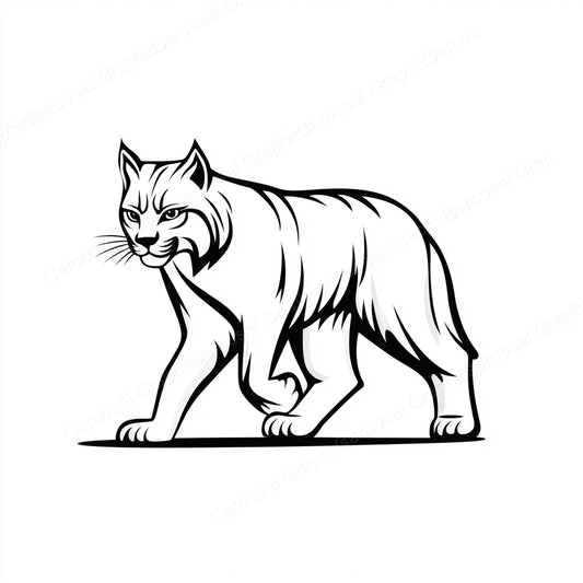 Bobcat Vector Graphic preview