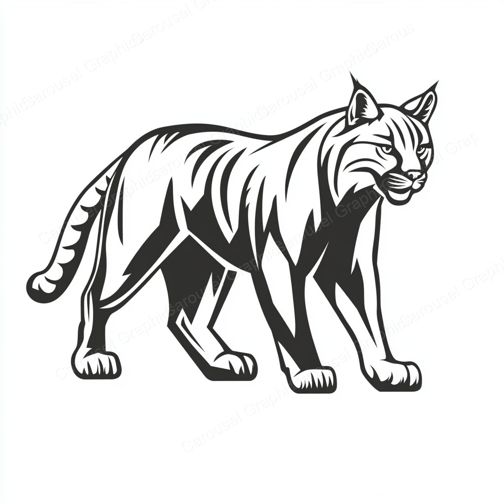 Bobcat Vector Graphic preview