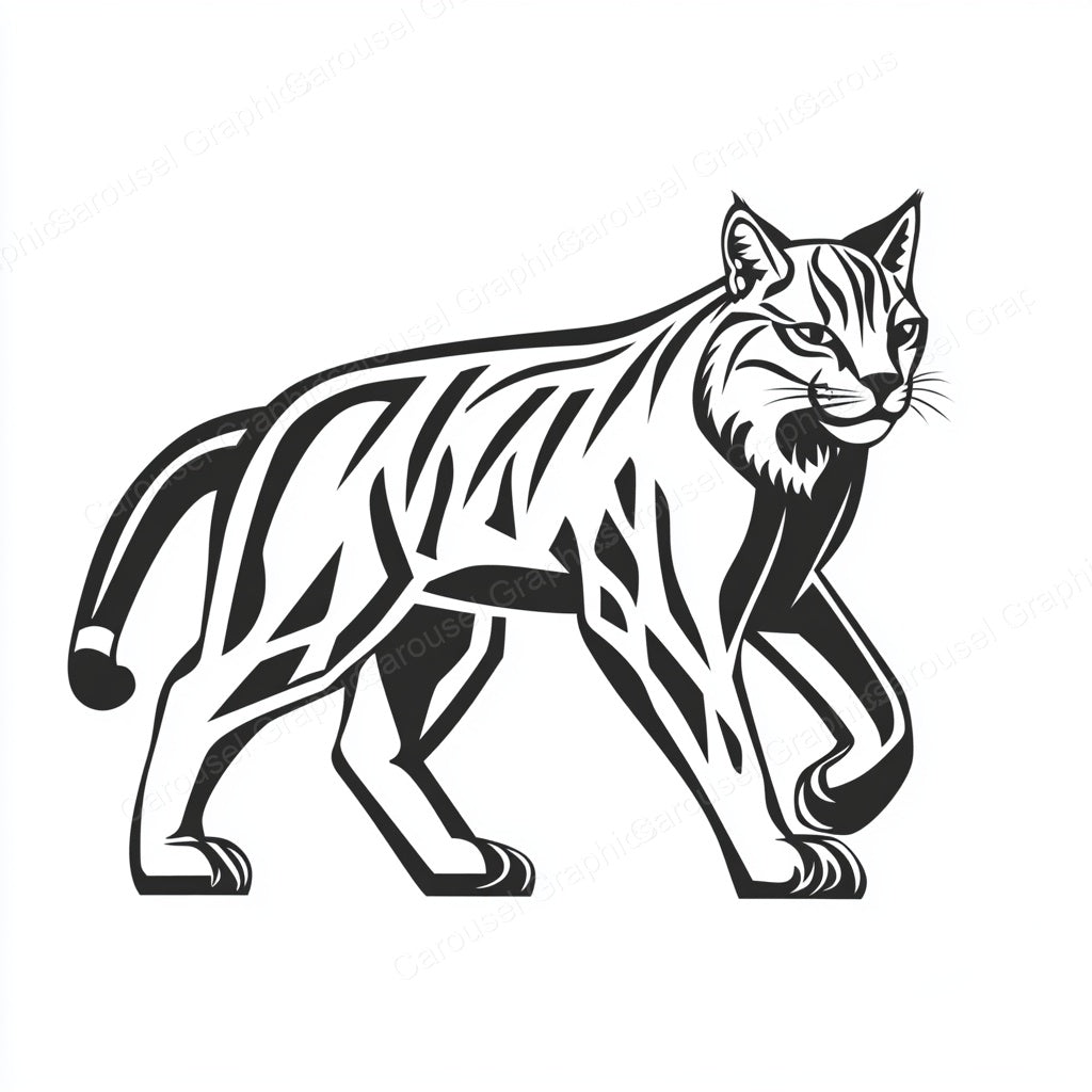 Bobcat Vector Graphic preview