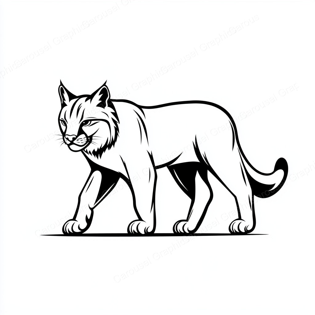 Bobcat Vector Graphic preview