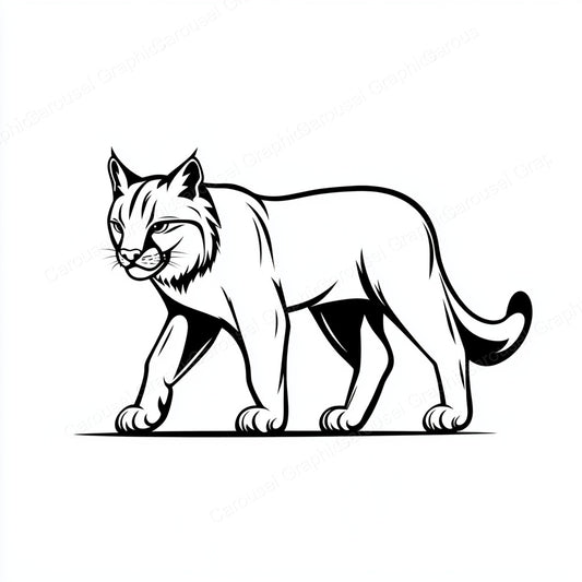 Bobcat Vector Graphic preview
