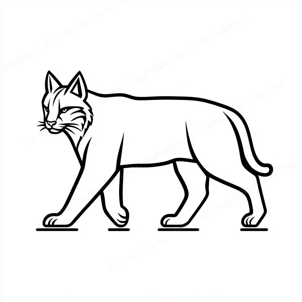 Bobcat Vector Graphic preview