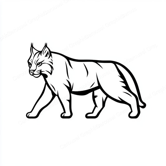 Bobcat Vector Graphic preview