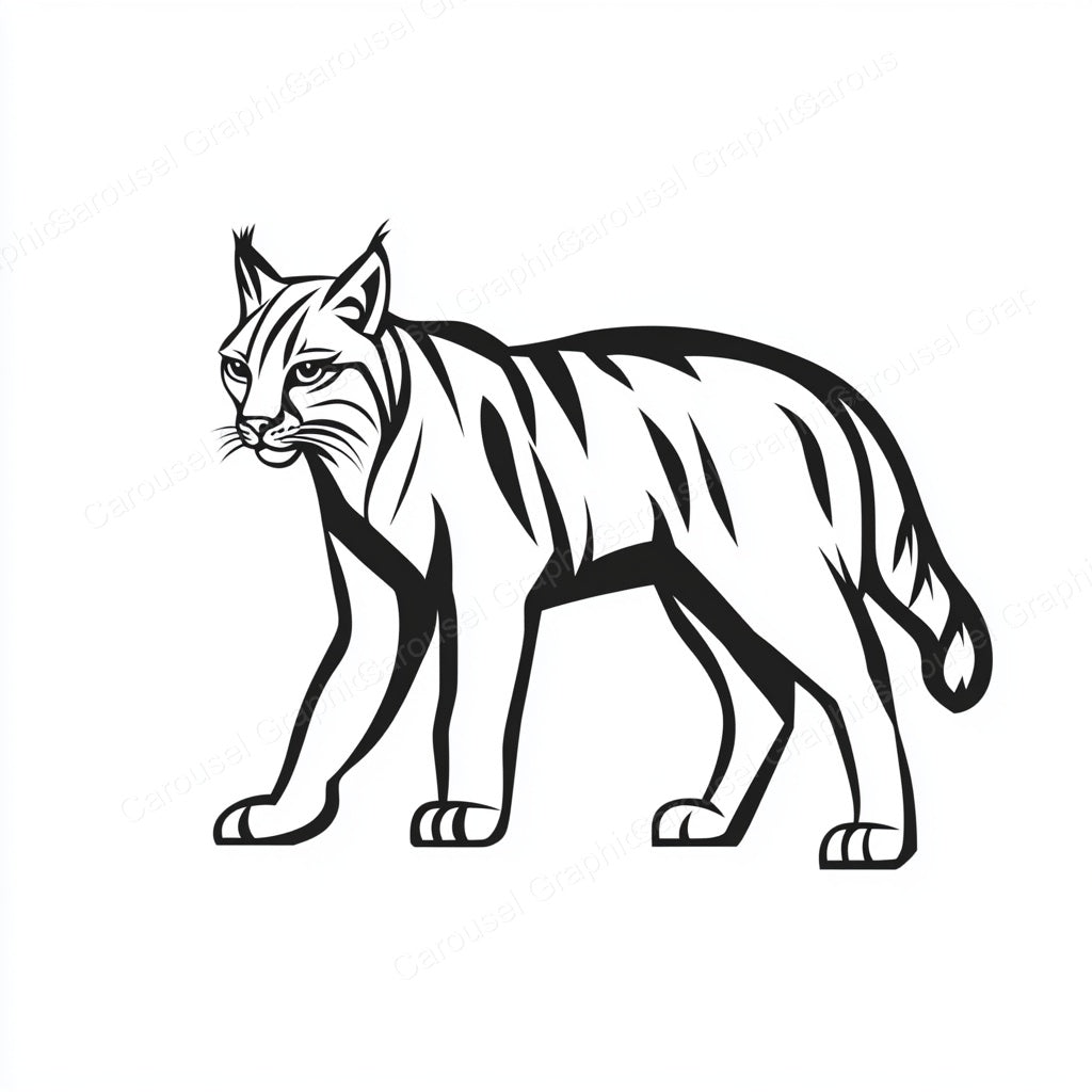 Bobcat Vector Graphic preview