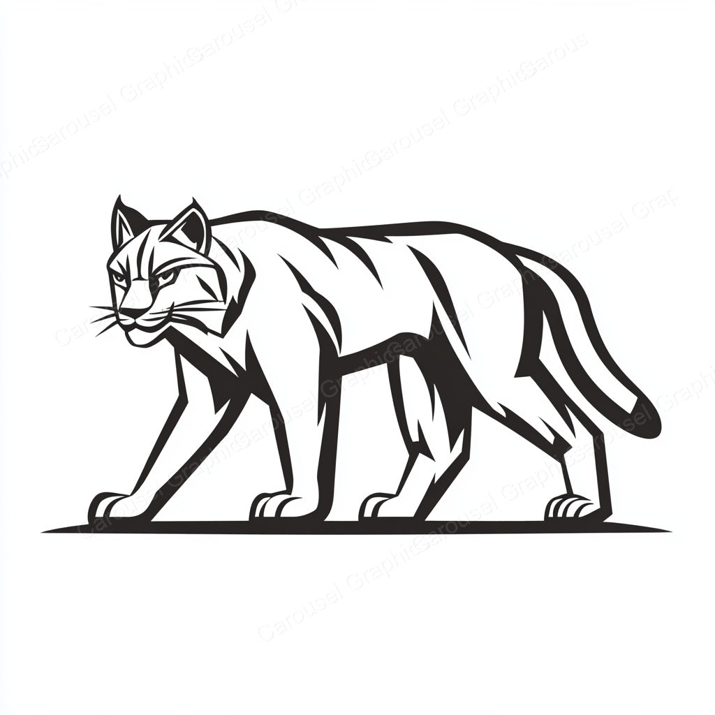 Bobcat Vector Graphic preview