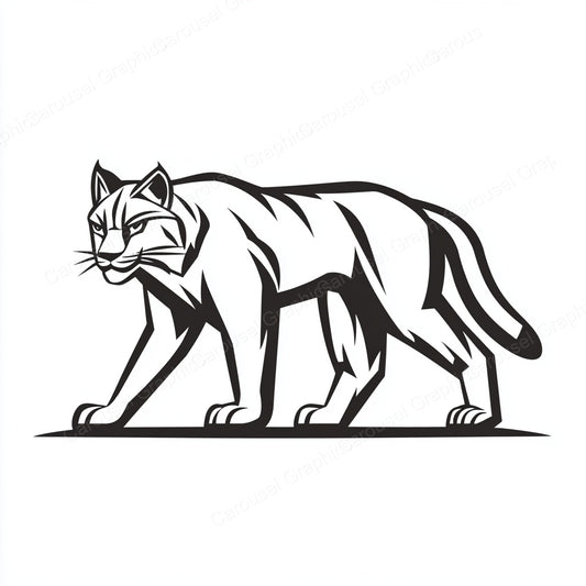 Bobcat Vector Graphic preview