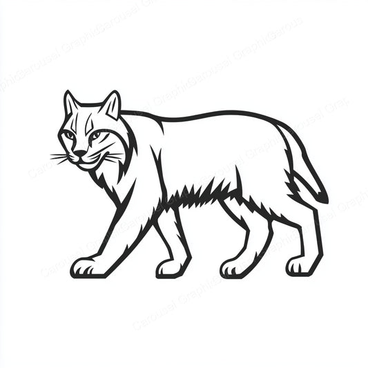 Bobcat Vector Graphic preview