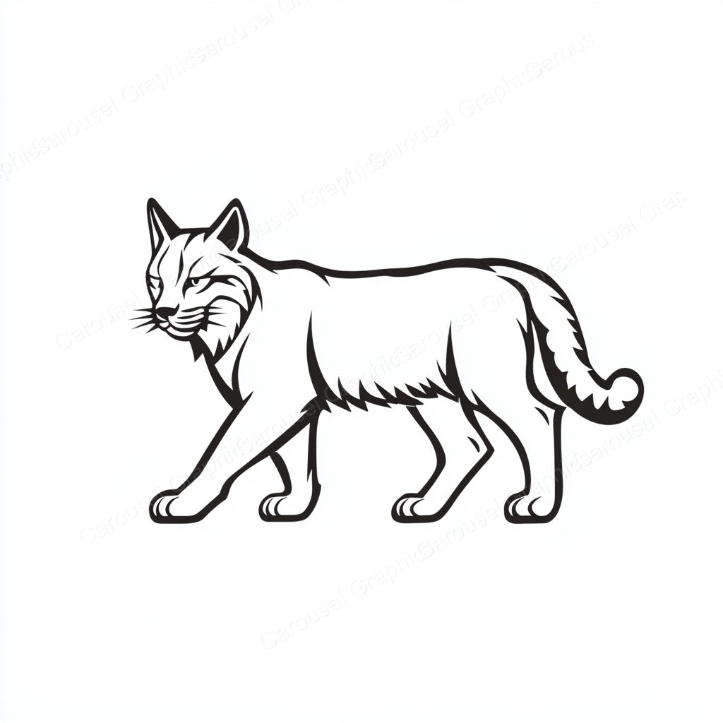 Bobcat Vector Graphic preview