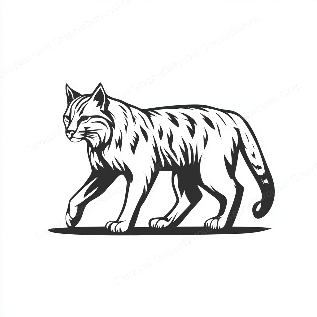 Bobcat Vector Graphic preview