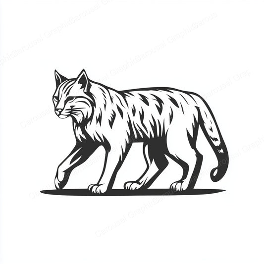 Bobcat Vector Graphic preview