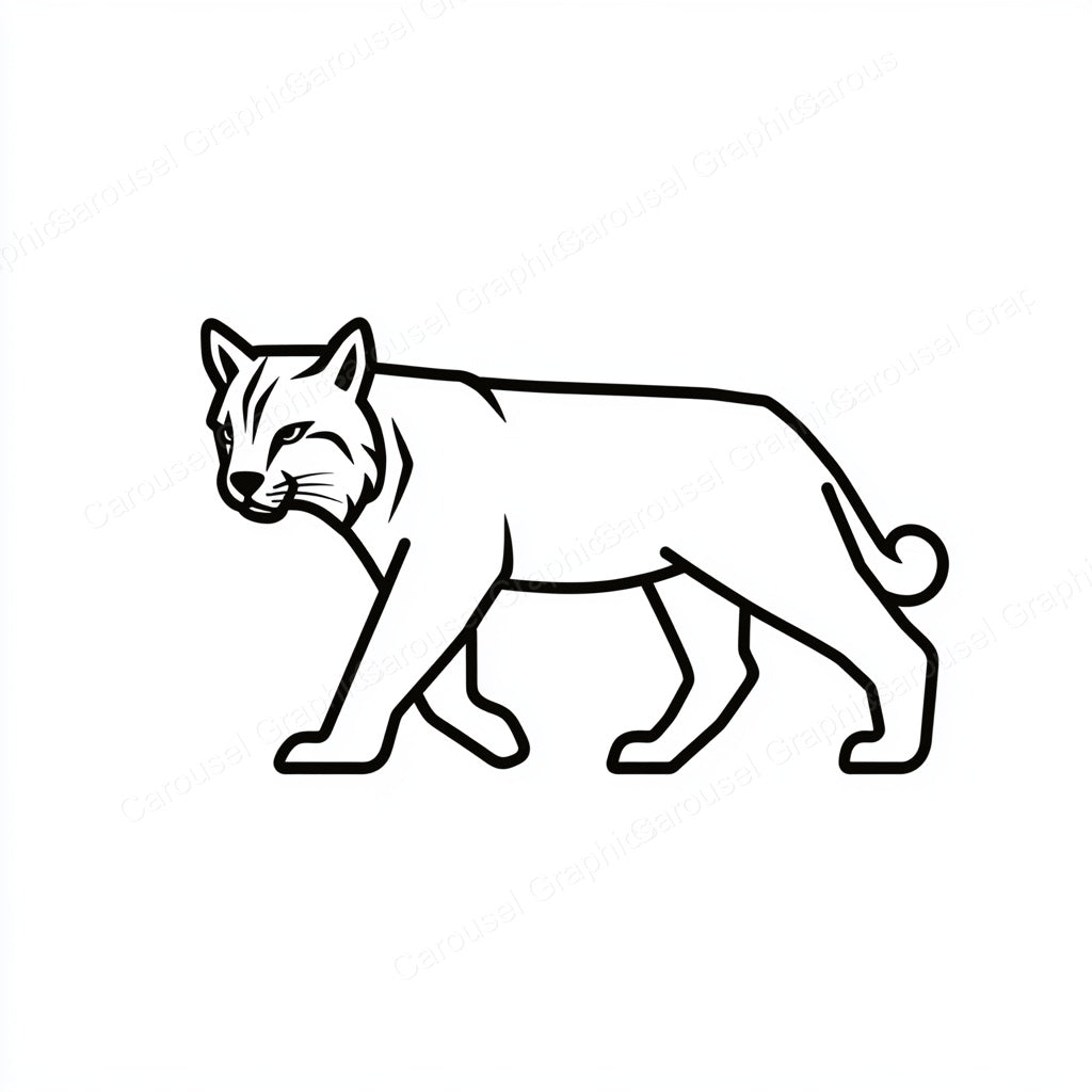 Bobcat Vector Graphic preview