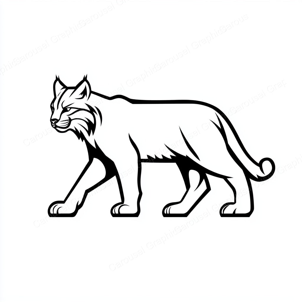 Bobcat Vector Graphic preview