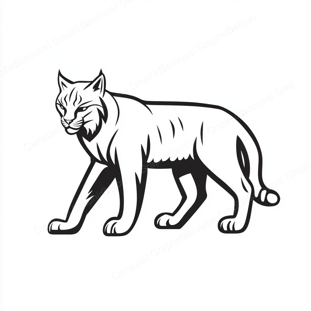 Bobcat Vector Graphic preview