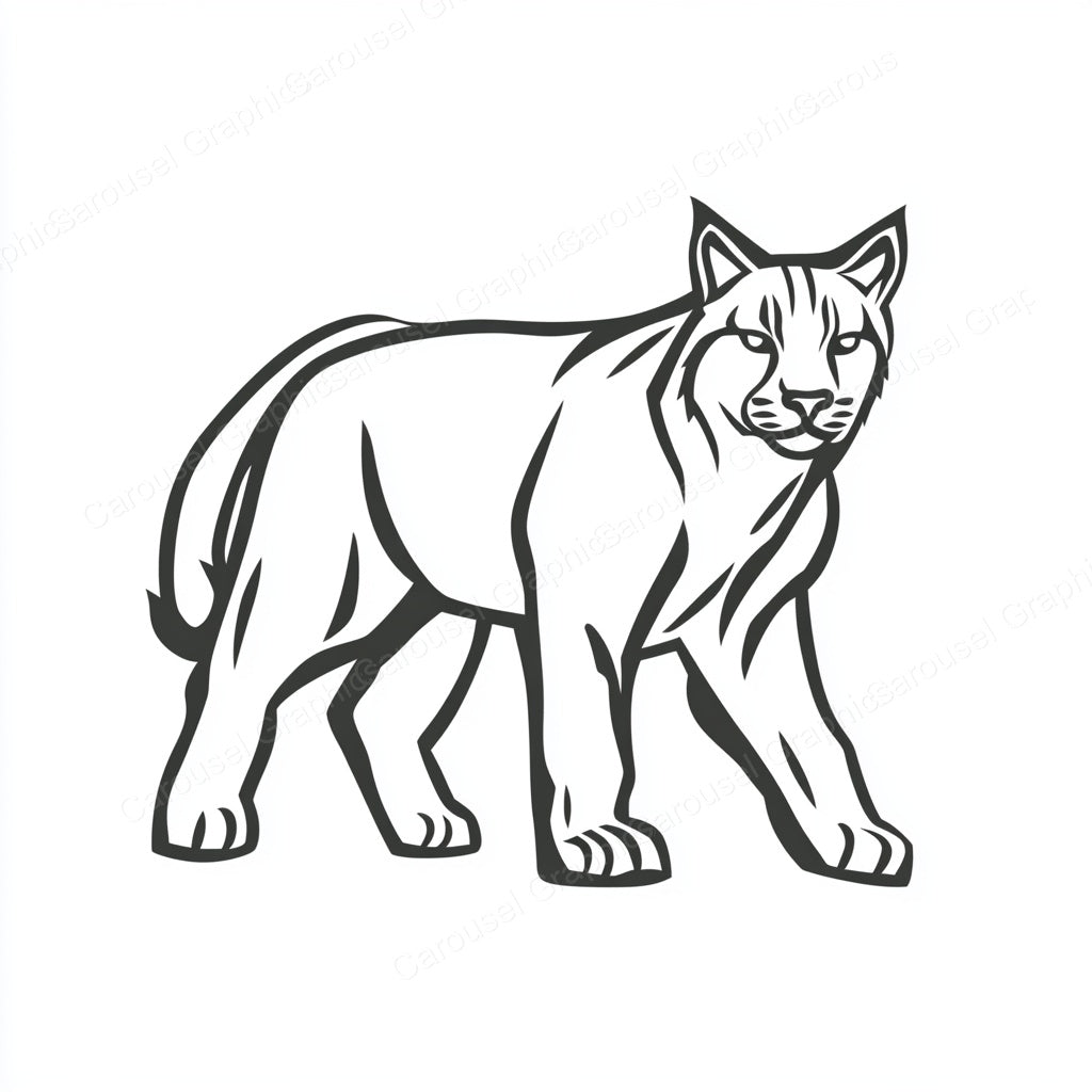 Bobcat Vector Graphic preview