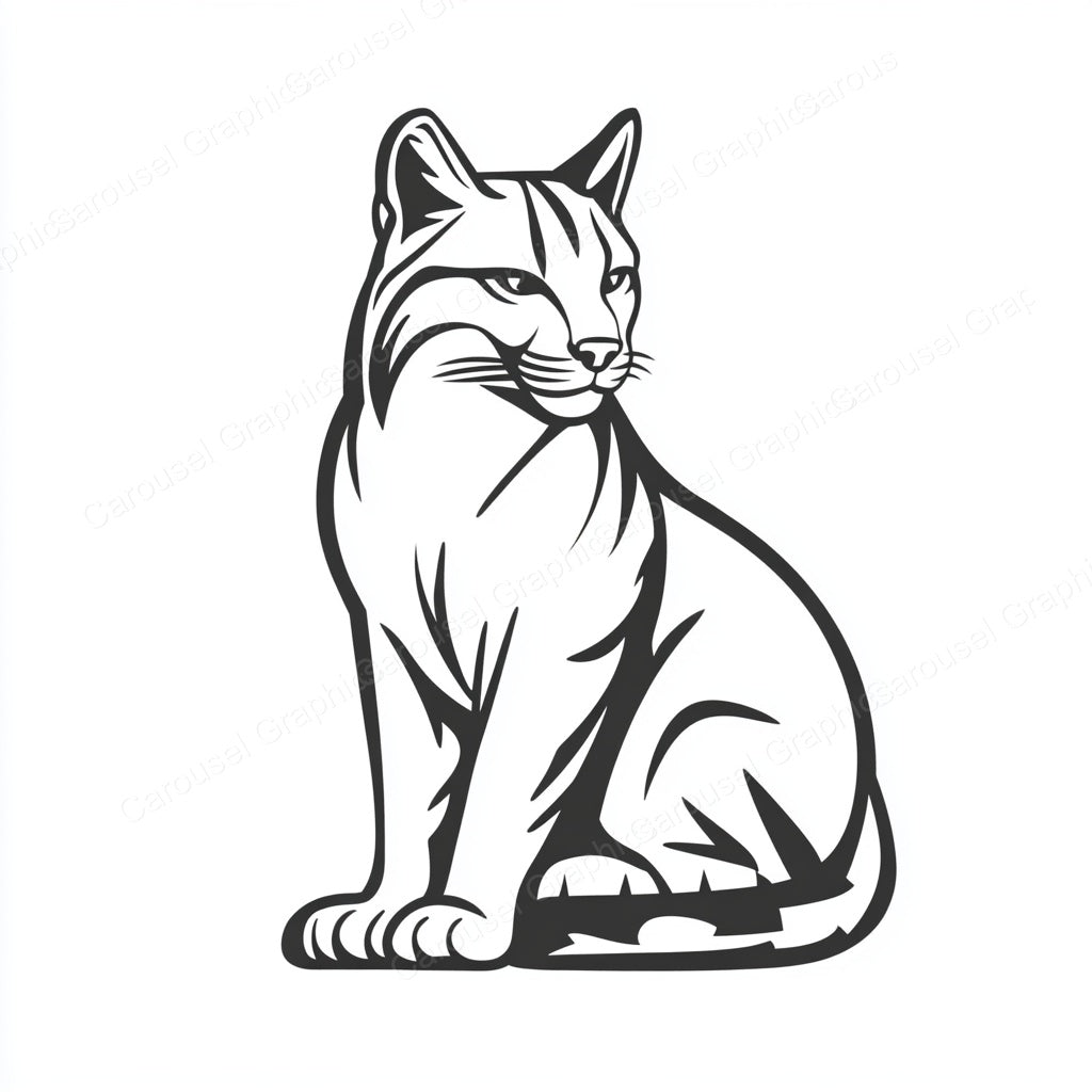Bobcat Vector Graphic preview