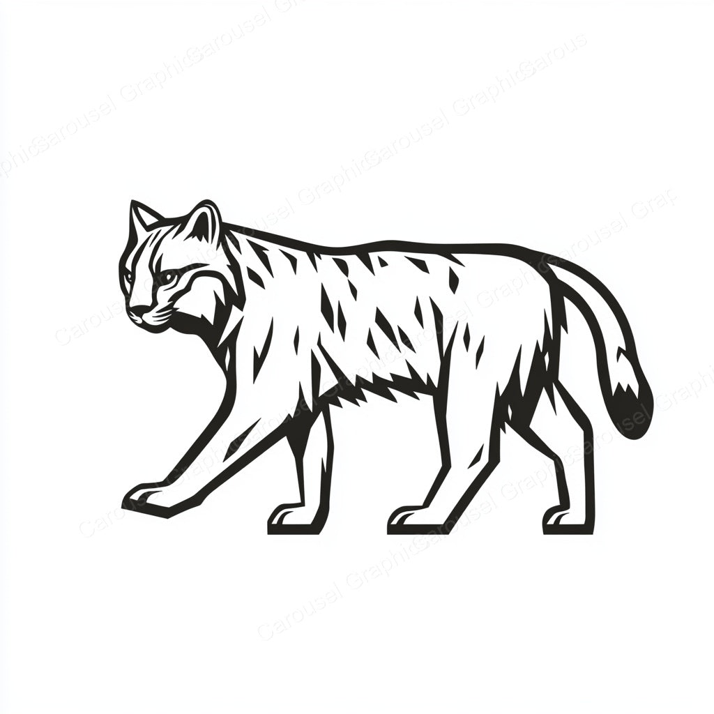 Bobcat Vector Graphic preview