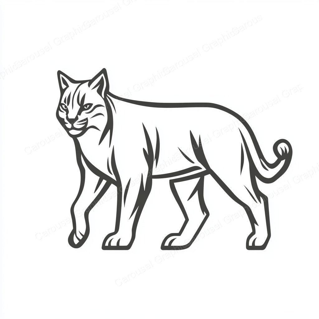 Bobcat Vector Graphic preview