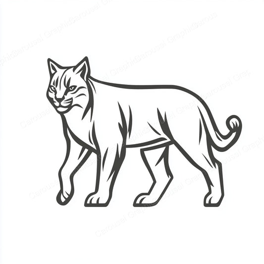 Bobcat Vector Graphic preview