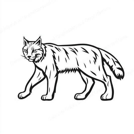 Bobcat Vector Graphic preview
