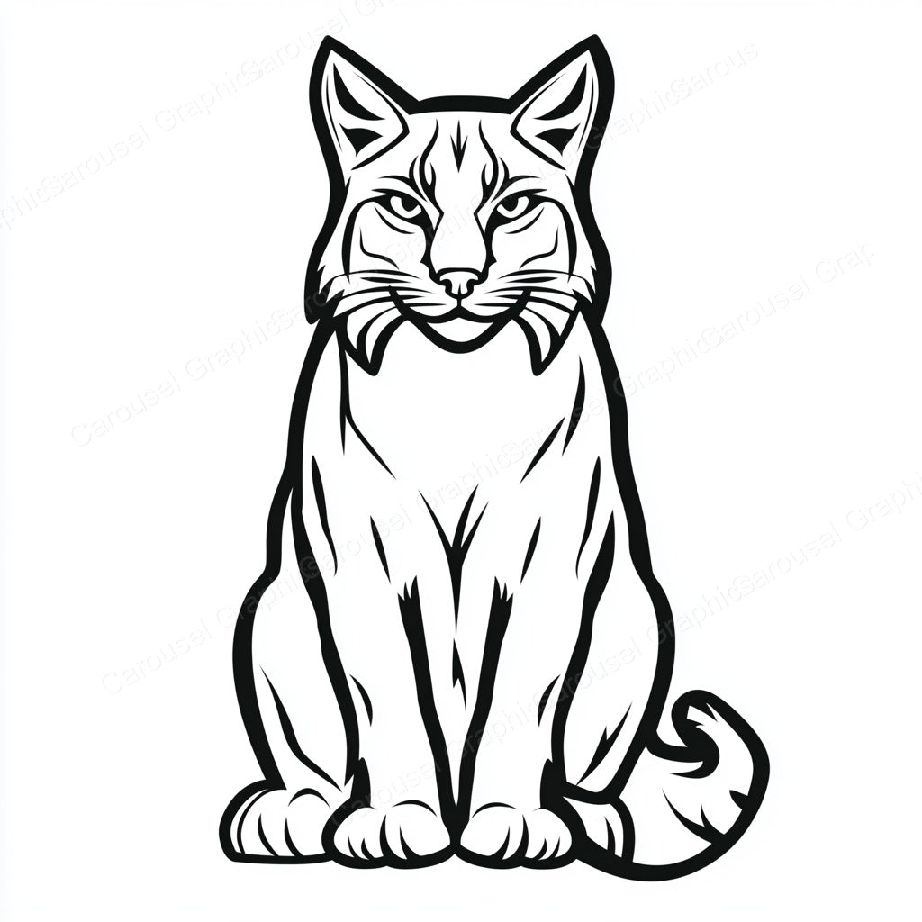 Bobcat Vector Graphic preview