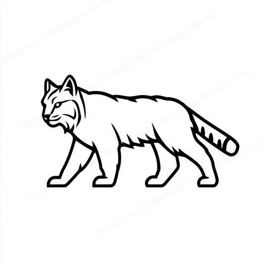 Bobcat Vector Graphic preview