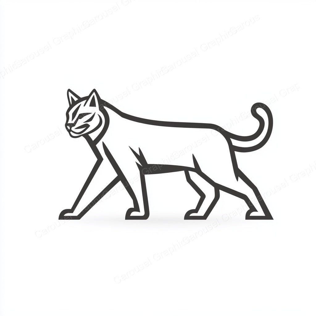 Bobcat Vector Graphic preview