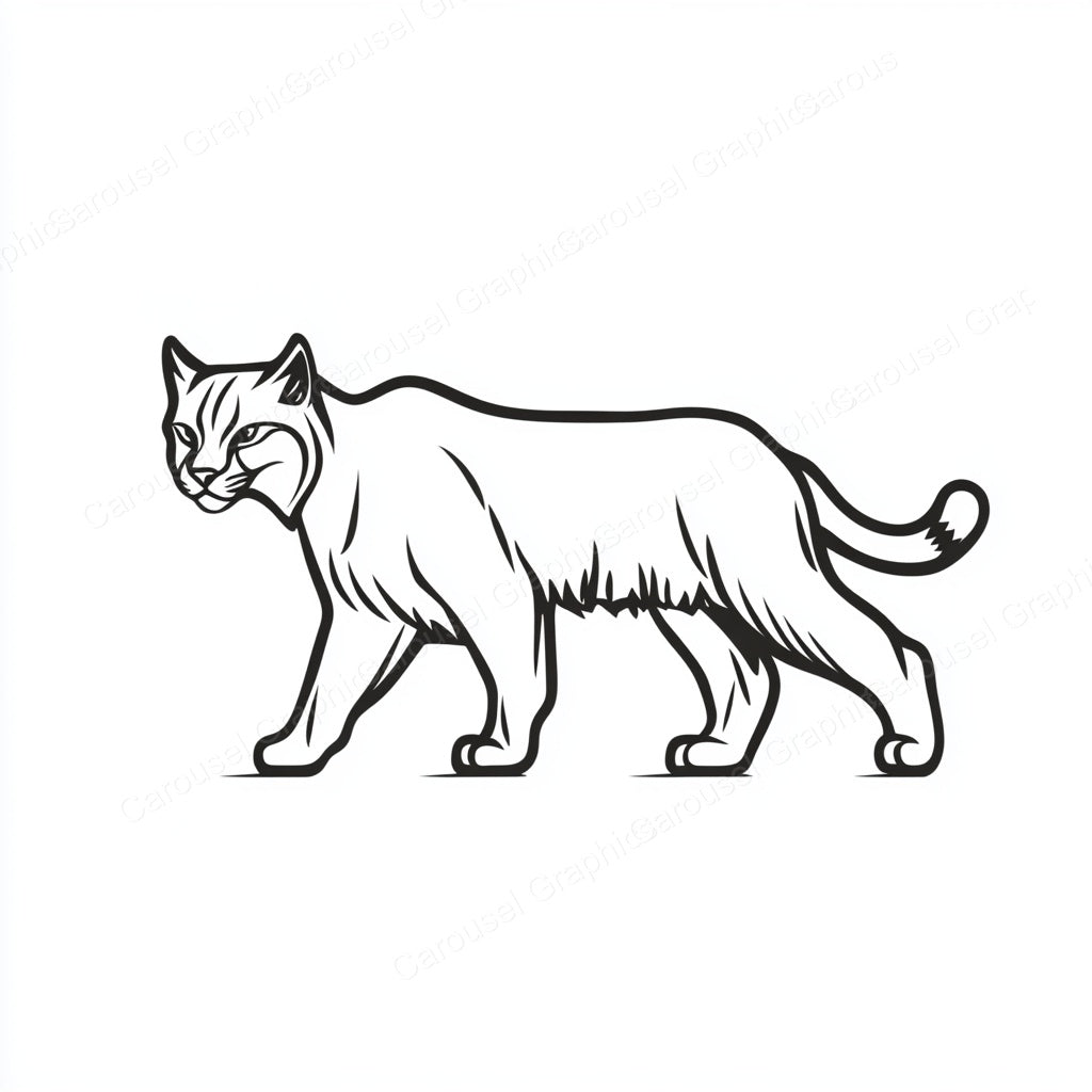 Bobcat Vector Graphic preview