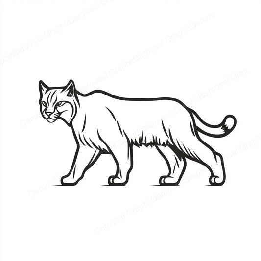 Bobcat Vector Graphic preview