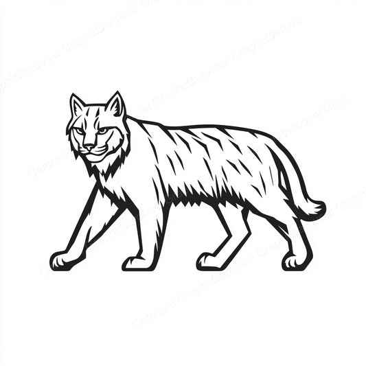 Bobcat Vector Graphic preview