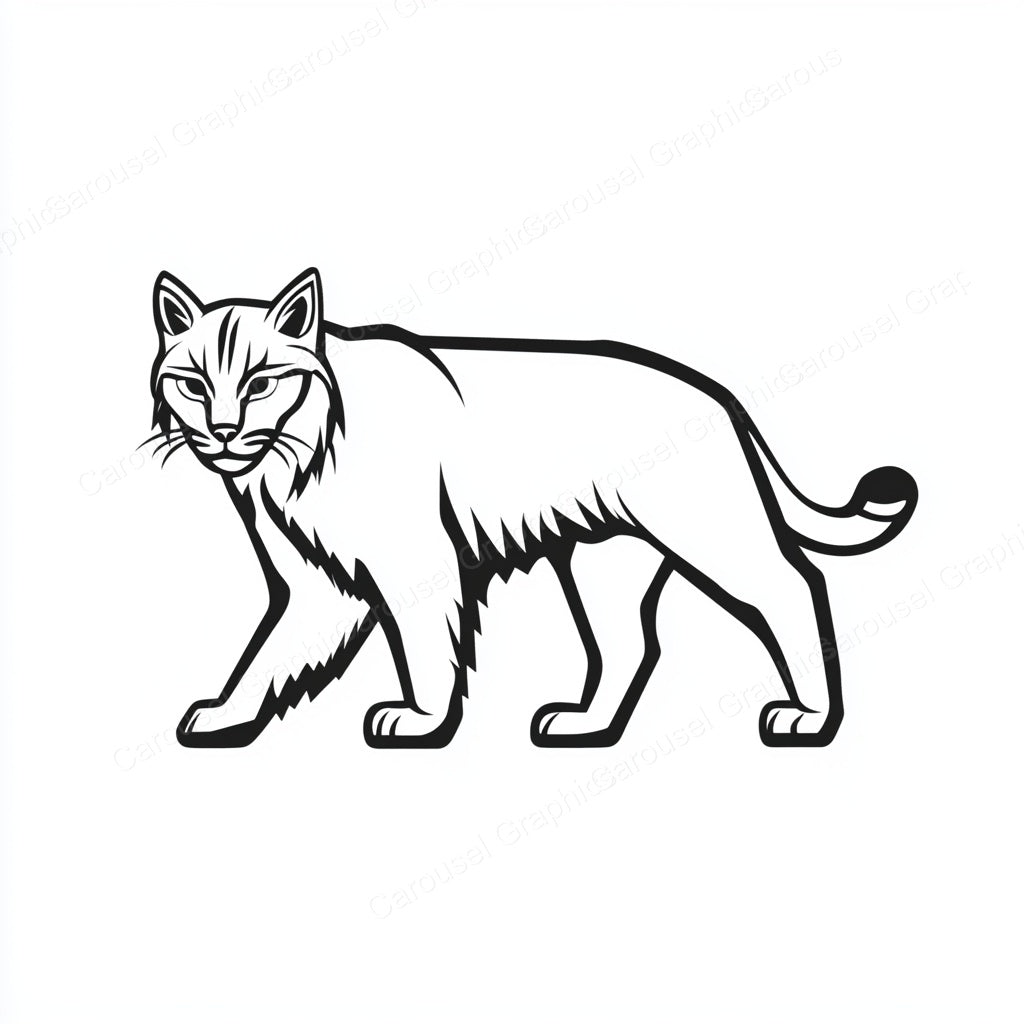 Bobcat Vector Graphic preview