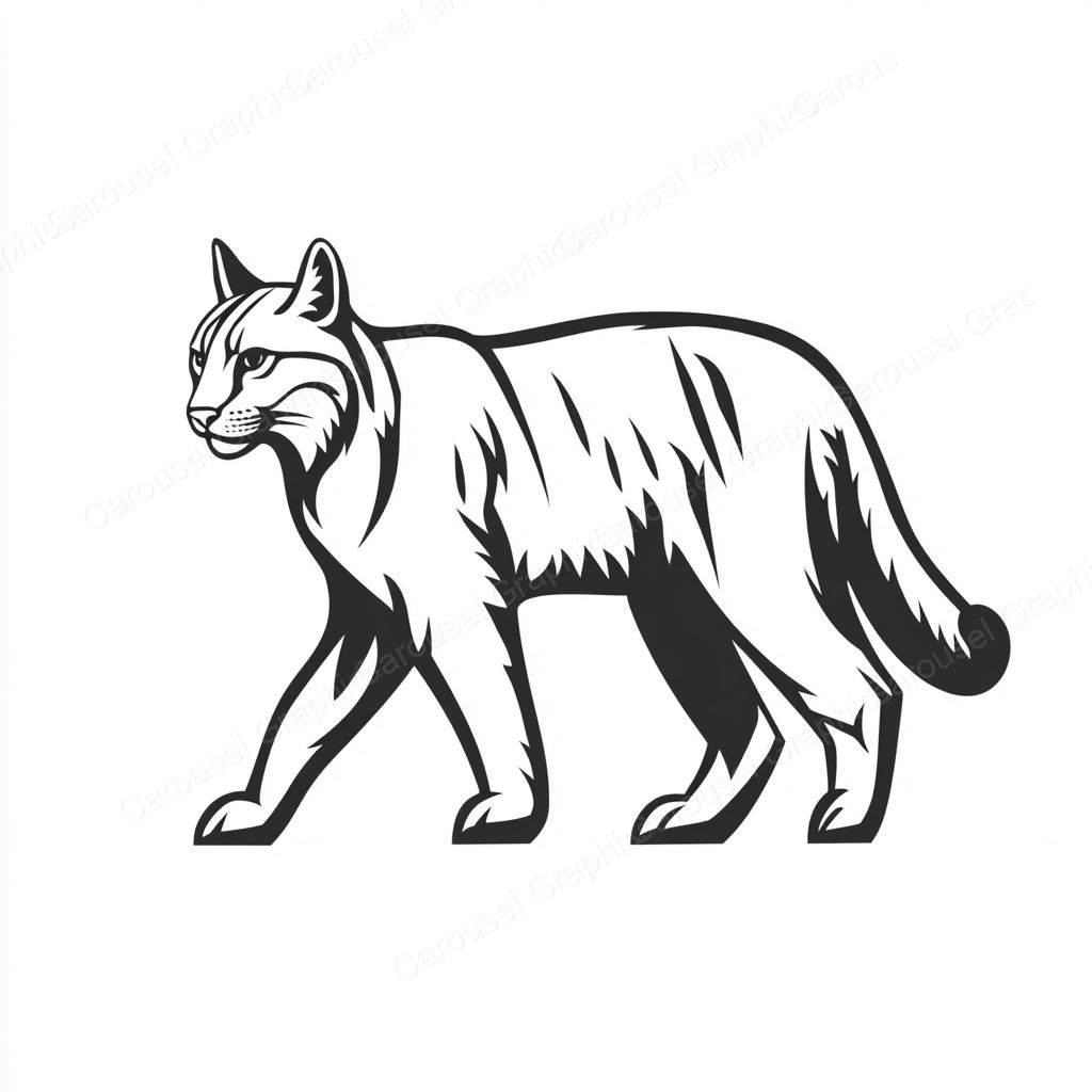 Bobcat Vector Graphic preview