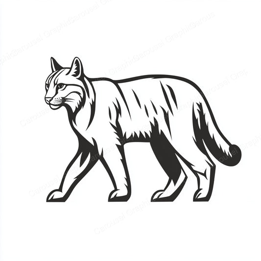 Bobcat Vector Graphic preview
