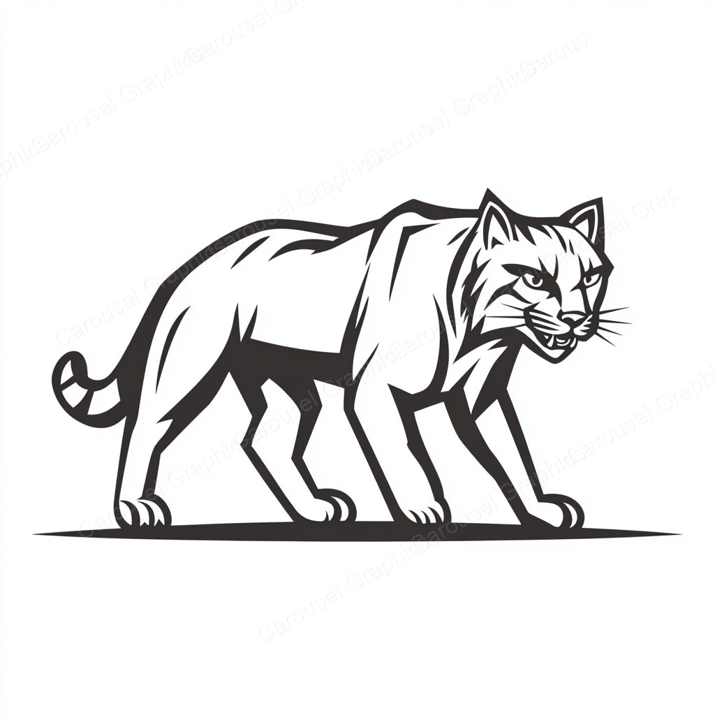 Bobcat Vector Graphic preview