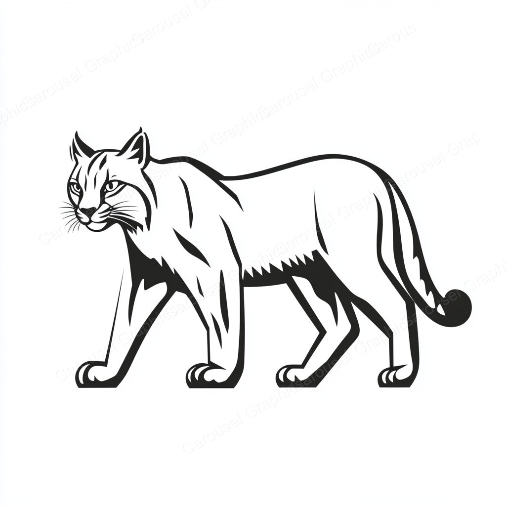 Bobcat Vector Graphic preview