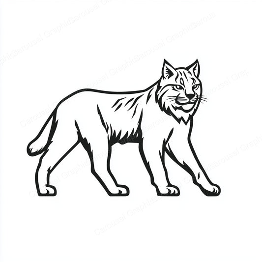 Bobcat Vector Graphic preview