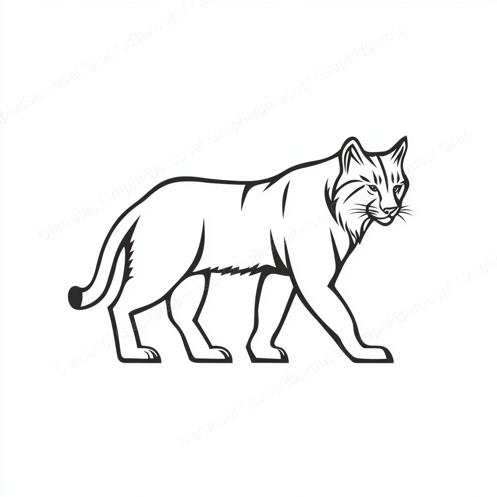 Bobcat Vector Graphic preview