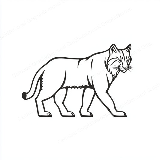 Bobcat Vector Graphic preview
