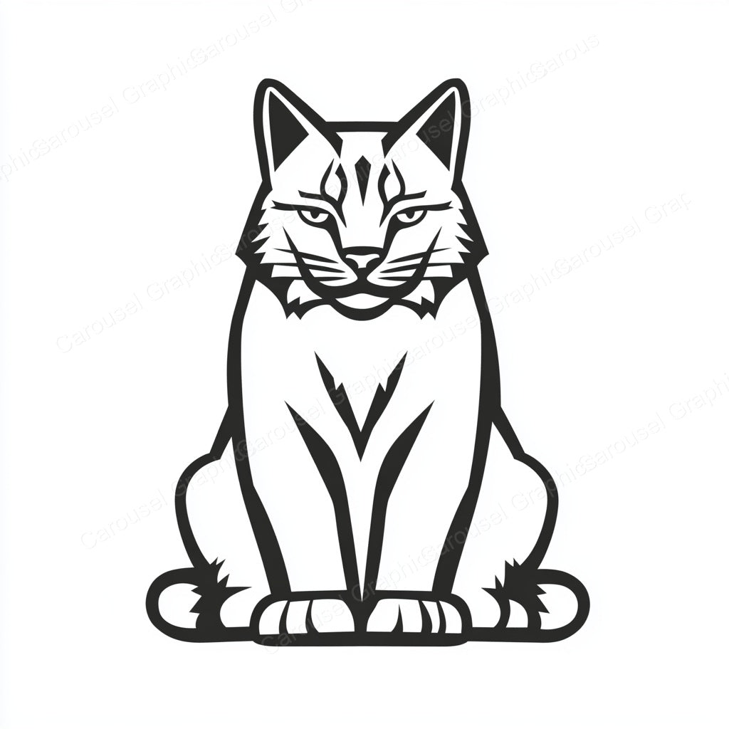 Bobcat Vector Graphic preview