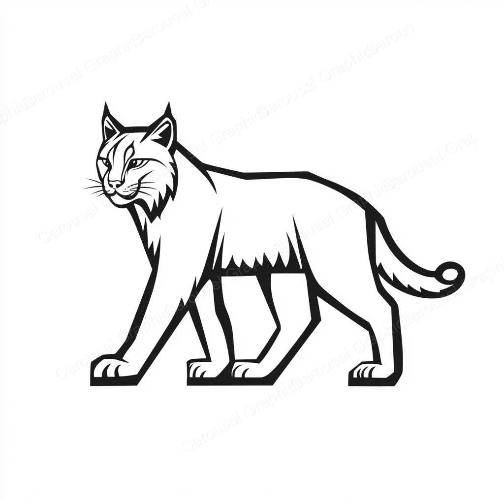 Bobcat Vector Graphic preview