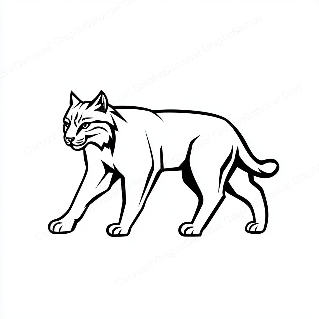 Bobcat Vector Graphic preview