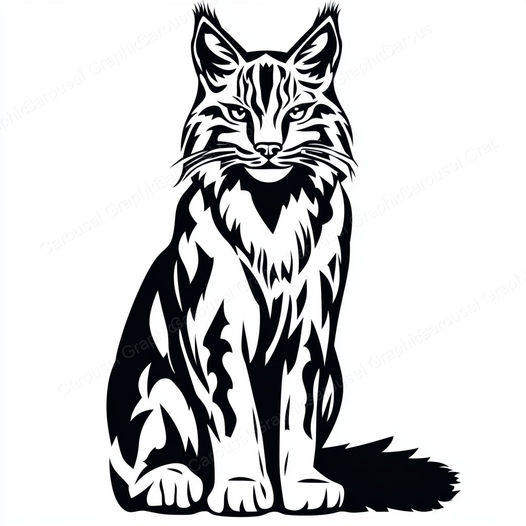 Bobcat Vector Graphic preview
