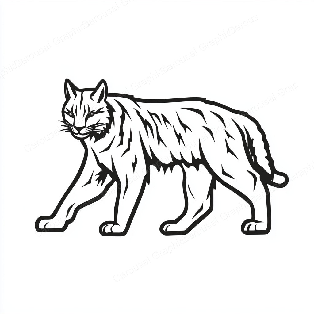 Bobcat Vector Graphic preview