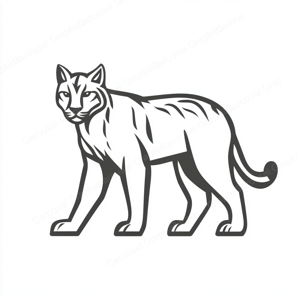 Bobcat Vector Graphic preview